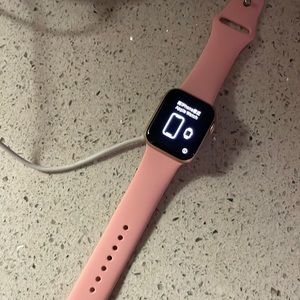 Apple Watch and charger